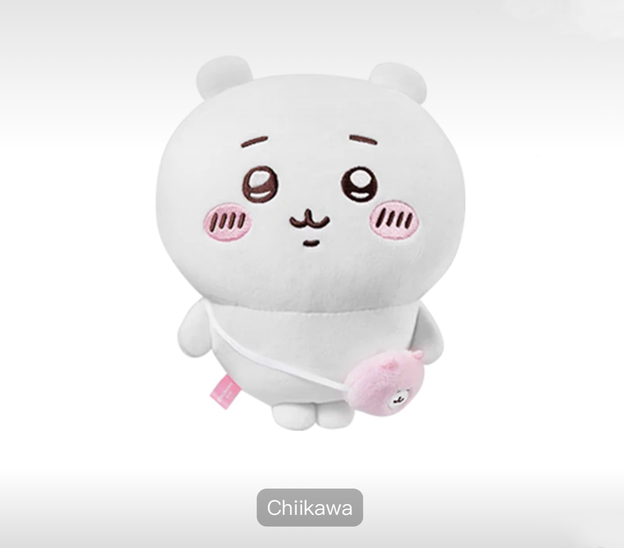 ChiiKawa X Miniso | ChiiKawa Hachiware Usagi Outing with Bag - 20cm Plush Doll Kawaii items Room Decoration doll  WinnieTheBirds Toy Shop