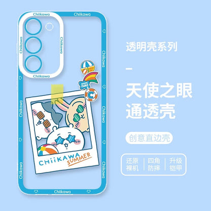 Japanese Cartoon ChiiKawa iPhone Case | Summer Time & Bee Colour Ver 8 Styles - Phone Case Samsung Galaxy S26 S25 S24 S23 S22 S21 FE Ultra Edge
