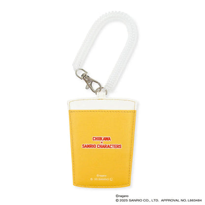 Japan ChiiKawa Kiramekko X Sanrio Series | ChiiKawa Hachiware Usagi Momonga Shisa Crab Cute Pass Case Cardholder - Kawaii items Room Decoration