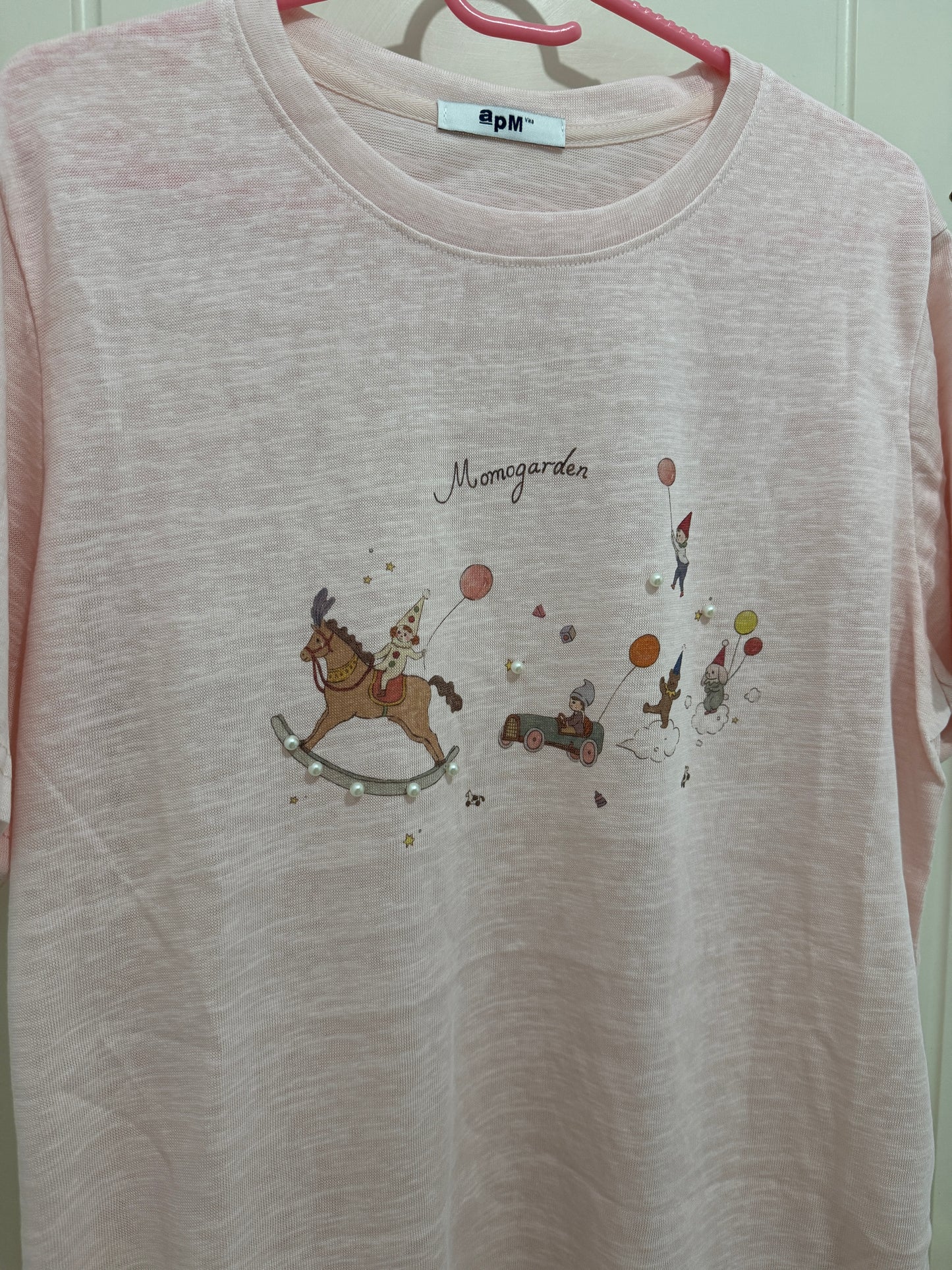 Korean Fashion Cute Animals Style T-Shirt Series | Flying Circus with Pearl- Kawaii Fashion Items