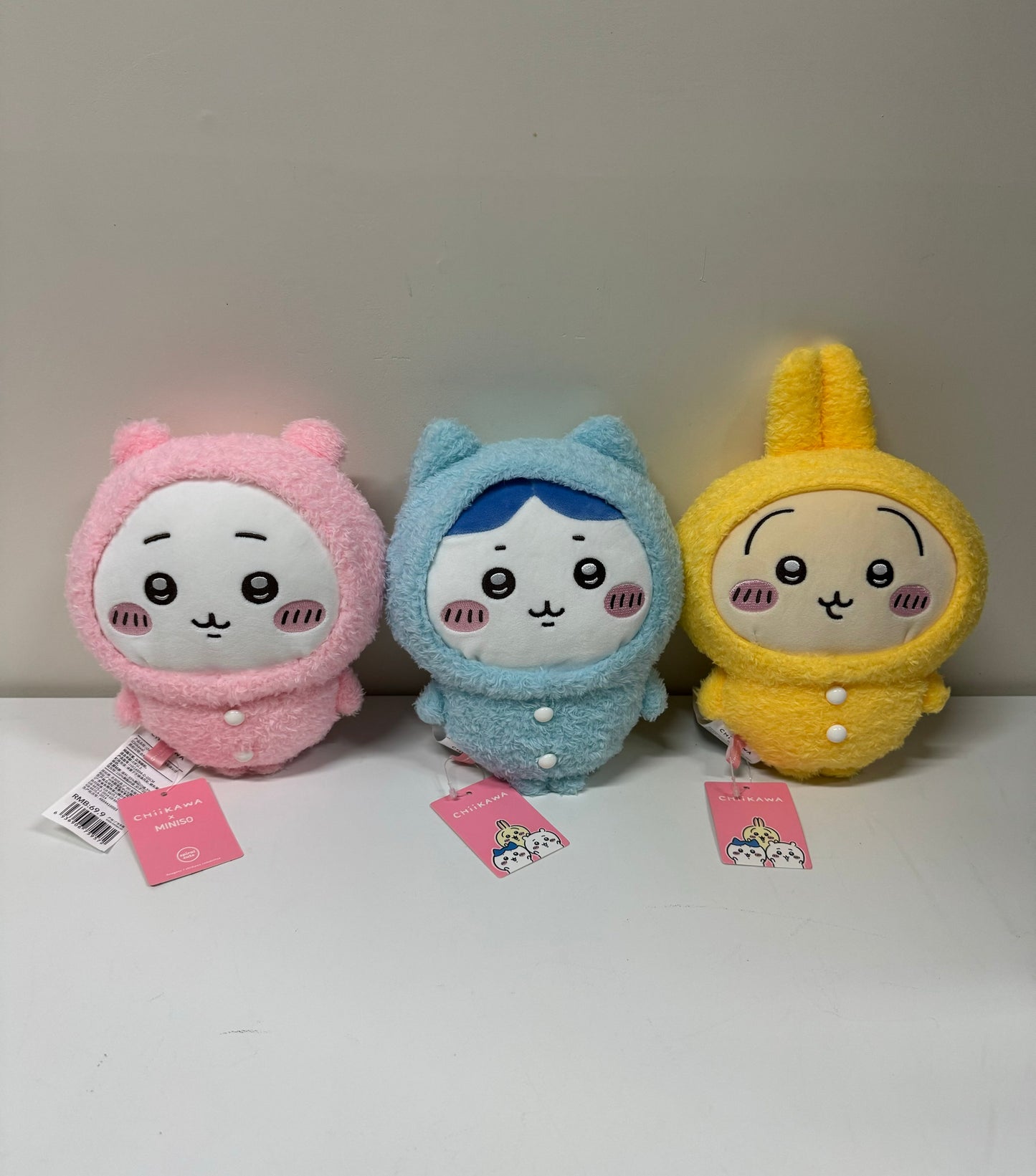 ChiiKawa X Miniso | ChiiKawa Hachiware Usagi Pajamas Plush Doll - 30cm Kawaii items Room Decoration doll