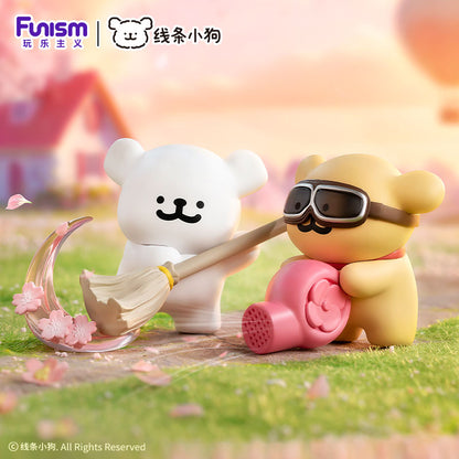 Funism Maltese Puppy | Romantic Sakura Ver - Lovely Collectable Toys Mystery Blind Box