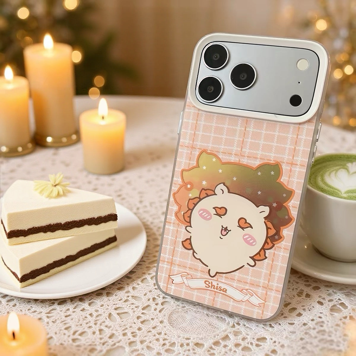 Japanese Cartoon ChiiKawa Daily with Icon Laser Case | Kurimanju Rakko Shisa Furuhonya 4 Styles - Phone Case Samsung Galaxy S26 S25 S24 S23 S22 S21 FE Ultra Edge