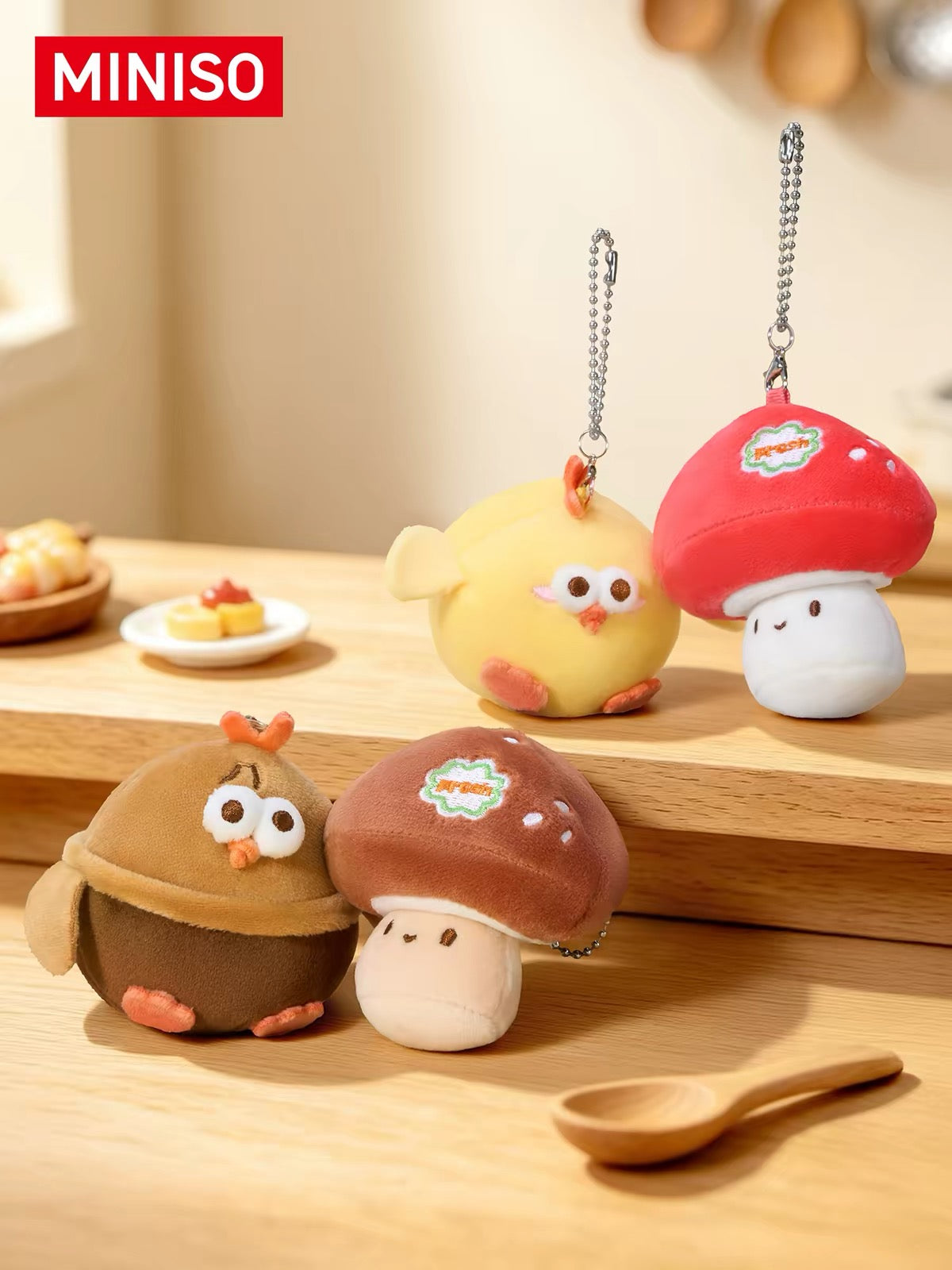 Lovely Chicken Fat Dundun Qixi Festival Plush Keychain | Chinese Valentine's Day Series Chick Heart Lock & Key - Children Gift Animal Plush Doll (副本)