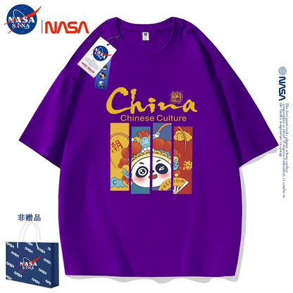 Cute Animals Panda Style T-Shirt Series | Chinese Style Panda Part2 - Kawaii Fashion Items for Child & Adult