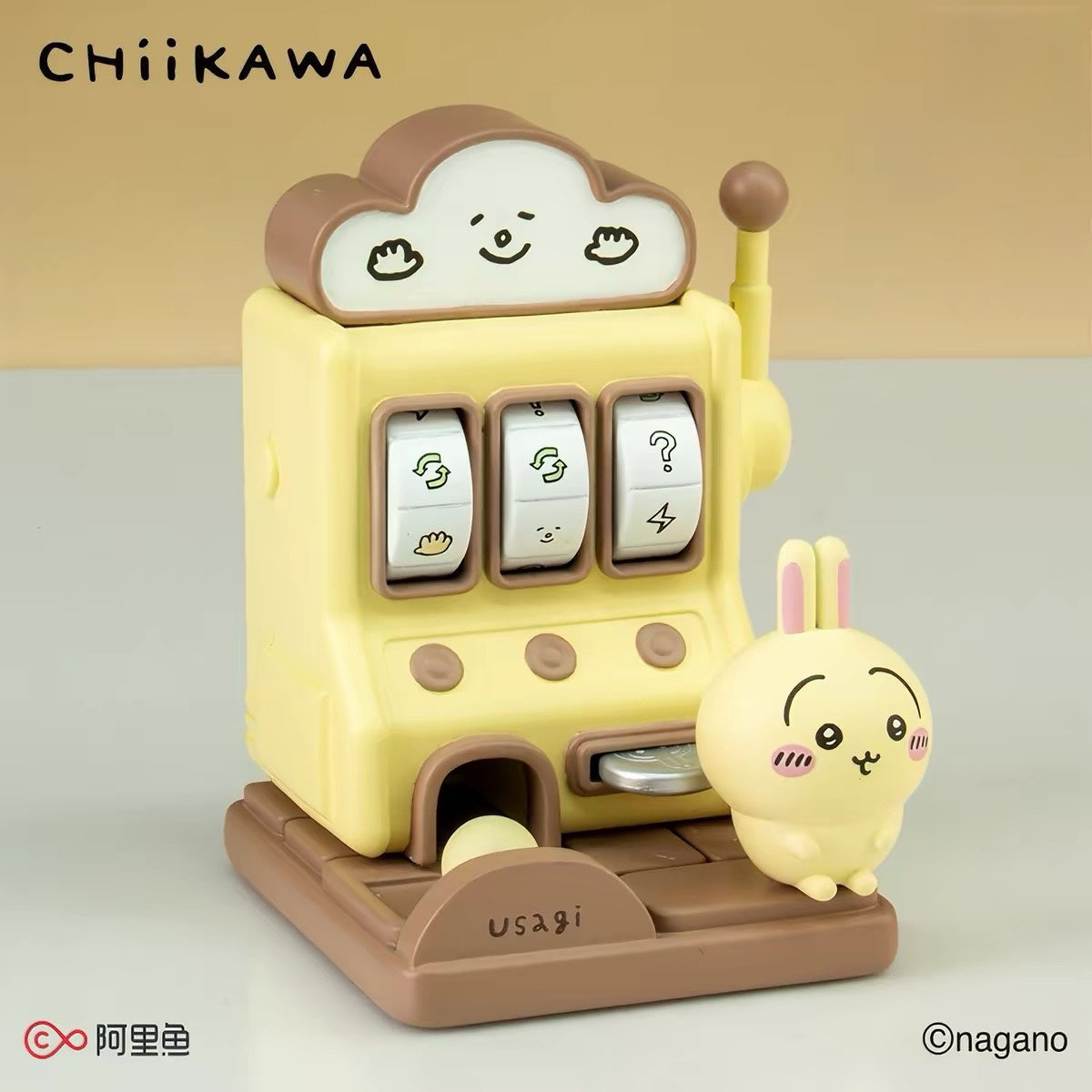 ChiiKawa X Miniso | ChiiKawa Hachiware Usagi Momonga Slot machine with Mini Figure Mystery Box - Kawaii Items Room Decoration Blind Box