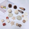 20pcs Natural Bite Toys Set | Pine Loofah Palm Grass Ball Corn Star Fruit Takraw Seeds - Toy Handmade Bird Toys Natural Bird Bitting Toys Organic Bird Cages Accessories