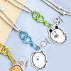 Joke Bear with friends Phone Lanyard Long Version | Joker Bear Pug Moguracorokke - for All Smart Phones- for All Smart Phones
