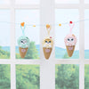 MINISO × もふもふ®アイスクリームシリーズ | もふもふ猫 アイスクリームコーン ぬいぐるみキーホルダー - かわいいアイテム 部屋飾り 人形