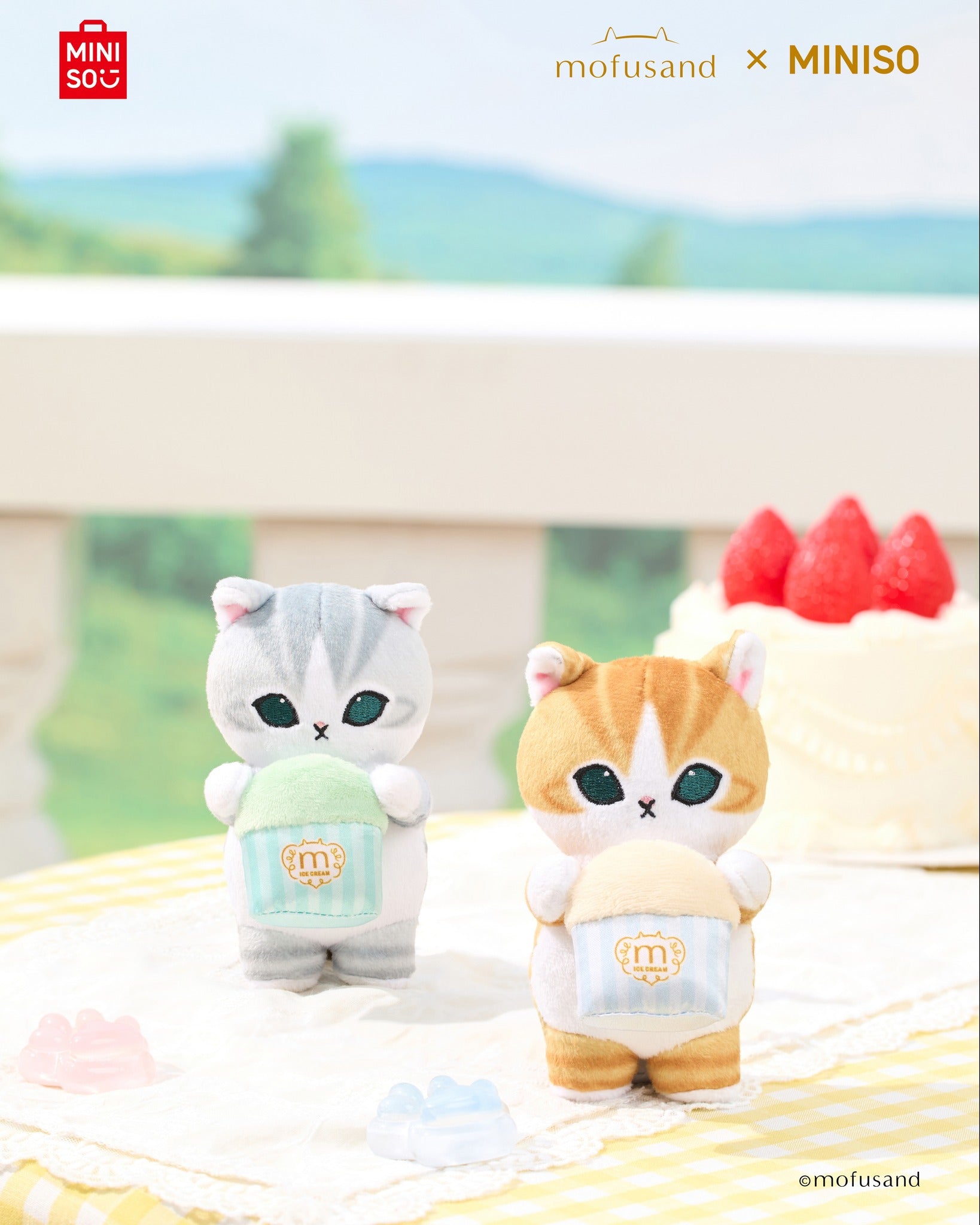 MINISO X モフサンド アイスクリームシリーズ】モフサンド アイス