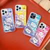 Japanese Cartoon ChiiKawa Dark & Magical Girl Laser Case | ChiiKawa Hachiware Usagi Momonga - iPhone Case 11 12 13 14 15 16 16e 17 17e Pro Promax
