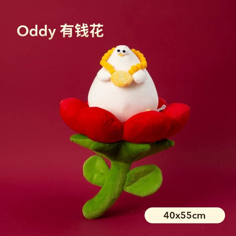 Lovely Seagull Fat Oddy Plush Doll | Valentine Series Oddy - Couple Gift Animal Mini Plush Doll