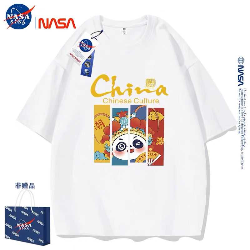 Cute Animals Panda Style T-Shirt Series | Chinese Style Panda Part1 - Kawaii Fashion Items for Child & Adult Matching outfits for Parents and Children