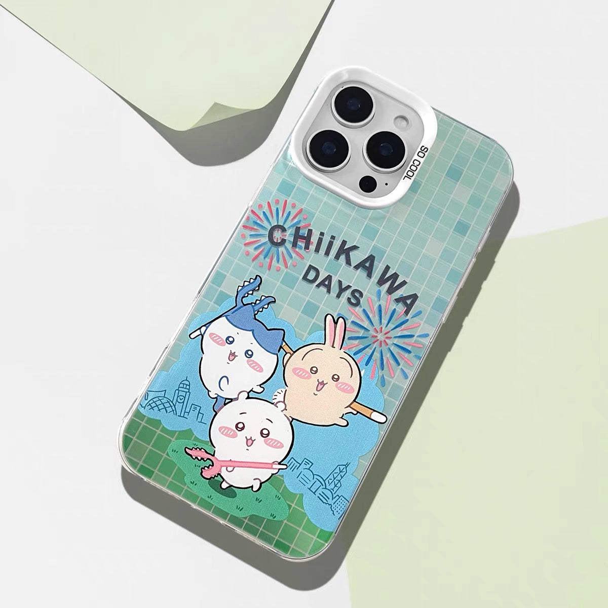 Japanese Cartoon ChiiKawa Chiikawa Day Laser Case | ChiiKawa Hachiware Usagi - Phone Case Samsung Galaxy S26 S25 S24 S23 S22 S21 FE Ultra Edge