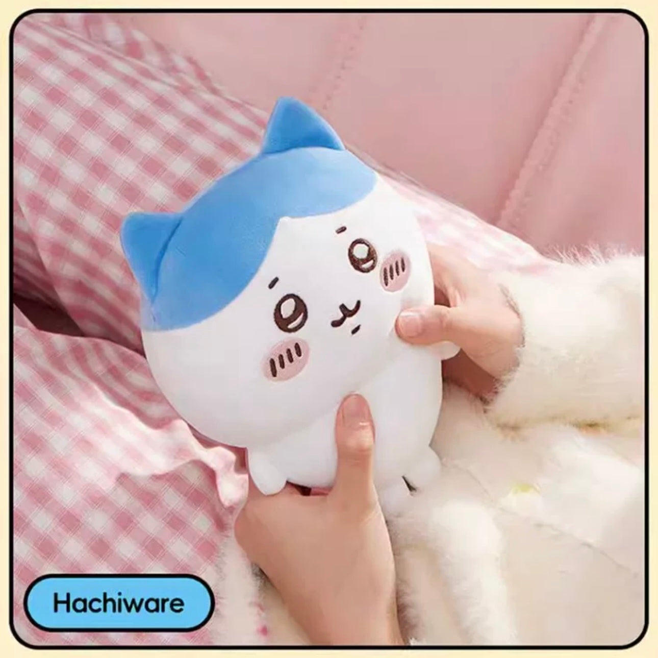 ChiiKawa X Miniso | ChiiKawa Hachiware Usagi -  S Size 20cm - M Size 30cm - L Size 50cm Plush Doll Kawaii items Room Decoration doll  WinnieTheBirds Toy Shop