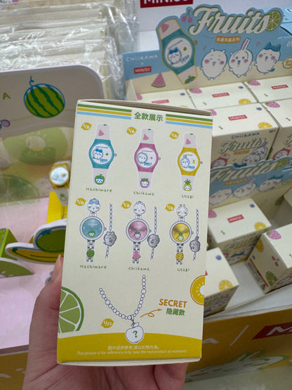 ChiiKawa X Miniso Fruit Market Series Fruit Market Watch Blind Box | ChiiKawa Hachiware Usagi 7 Styles - Kawaii Items Room Decoration doll