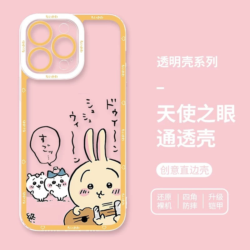 Japanese Cartoon Chiikawa | Rainbow Post Office Daily 8 Style - iPhone Case PLUS SE2 XS XR X 11 12 13 14 15 16 16e 17 17e Pro Promax 12mini 13mini