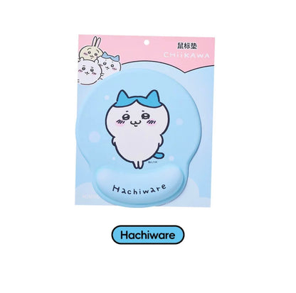 ChiiKawa X Miniso | ChiiKawa Hachiware Usagi Mouse Pad with Hand Pillow - Kawaii items Room Decoration  WinnieTheBirds Toy Shop