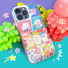 Japanese Cartoon ChiiKawa Laser Case | Comic Chiikawa Hachiware Usagi Momonga - Phone Case Samsung Galaxy S26 S25 S24 S23 S22 S21 FE Ultra Edge