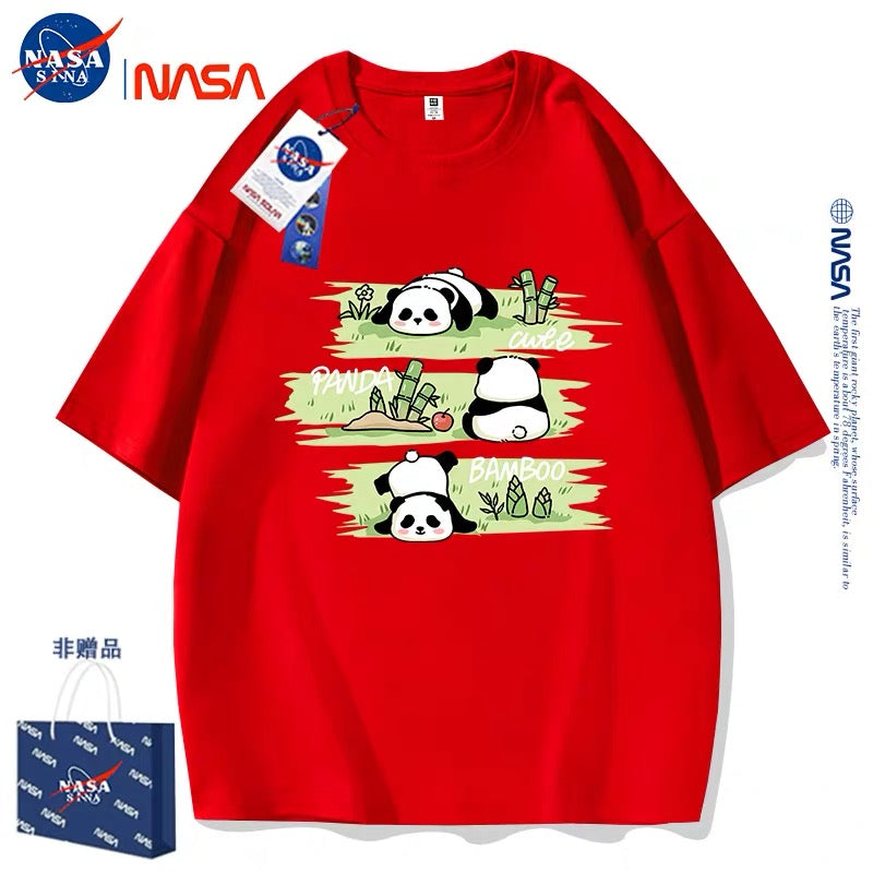 Cute Animals Panda Style T-Shirt Series | Three Cute Panda Part1 - Kawaii Fashion Items for Child & Adult Matching outfits for Parents and Children