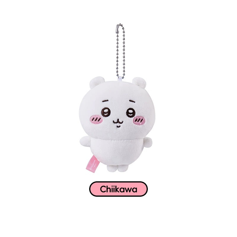 ChiiKawa X Miniso | ChiiKawa Hachiware Usagi Momonga Mini Plush Doll Keychain - Kawaii items Room Decoration doll  WinnieTheBirds Toy Shop