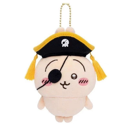 Japan ChiiKawa | Chiikawa Hachiware Usagi Momonga Kurimanju Cosplay Pirate Plush Doll Keychain - Kawaii items Room Decoration doll WinnieTheBirds Toy Shop