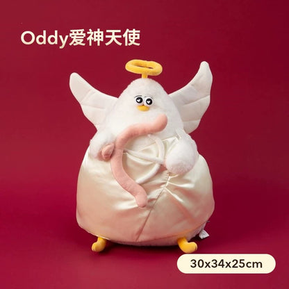 Lovely Seagull Fat Oddy Plush Doll | Valentine Series Oddy - Couple Gift Animal Mini Plush Doll