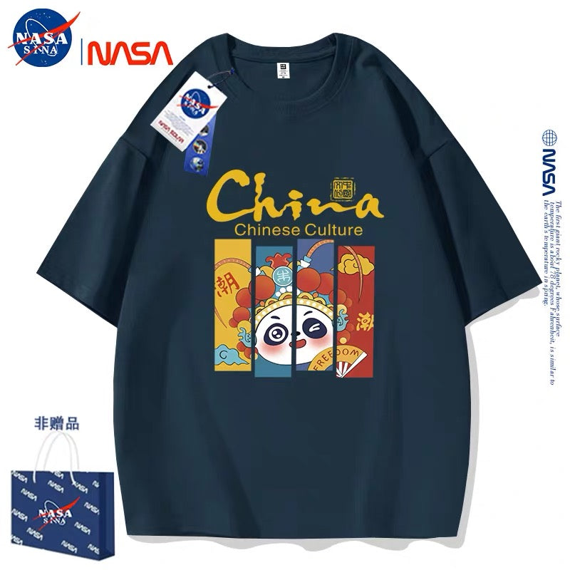 Cute Animals Panda Style T-Shirt Series | Chinese Style Panda Part1 - Kawaii Fashion Items for Child & Adult Matching outfits for Parents and Children