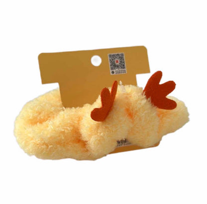 Lovely Chicken Fat Dundun Plush Hair Tie | Dun Dun Chick - Children Gift Animal Mini Plush Doll