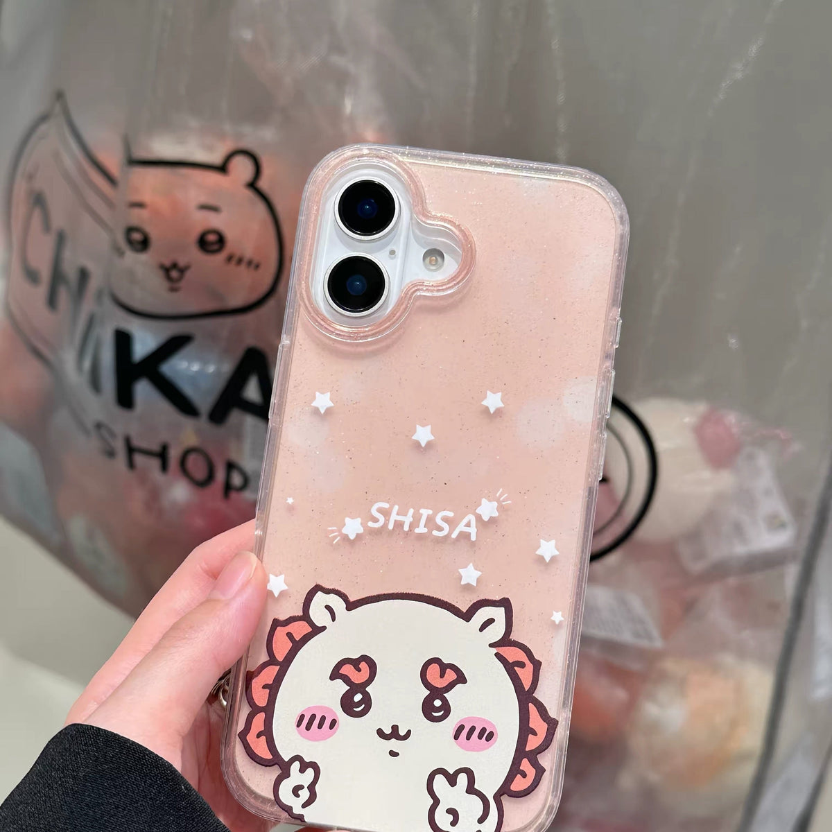 Japanese Cartoon ChiiKawa Gittler Colour Clear Case | Say Hi Kurimanju Rakko Shisa Furuhonya - Phone Case Samsung Galaxy S26 S25 S24 S23 S22 S21 FE Ultra Edge