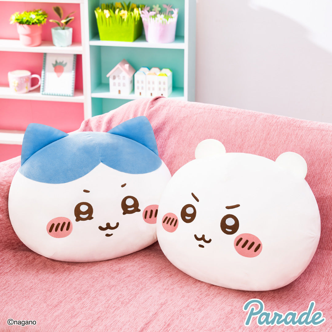 Japan ChiiKawa | ChiiKawa Hachiware Usagi Momonga Cute Icon Plush Doll Big Cushion - Kawaii items Room Decoration doll