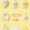 ChiiKawa X Miniso | Usagi Full Set 9pcs items Mini Plush Doll Keychain Headband Neck Pillow Bag - Kawaii items Room Decoration doll