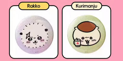 ChiiKawa X Miniso | ChiiKawa Hachiware Usagi Momonga Kurimanju Rakko Metal Pin - Kawaii Item Cute Accessories  WinnieTheBirds Toy Shop