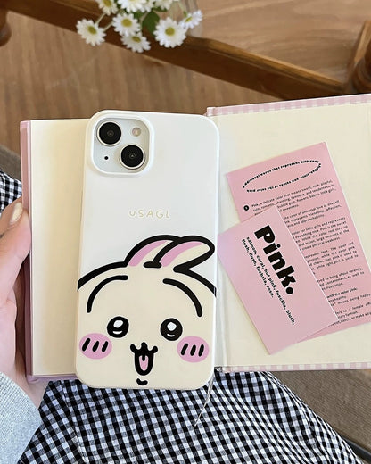 Japanese Cartoon ChiiKawa Hachiware Usagi iPhone Case 11 12 13 14 15 Pro Promax WinnieTheBirds Toy Shop
