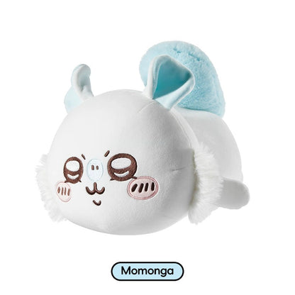 ChiiKawa X Miniso | ChiiKawa Hachiware Usagi Momonga Lying Down - 25cm Plush Doll Kawaii items Room Decoration doll  WinnieTheBirds Toy Shop