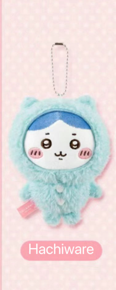 ChiiKawa X Miniso | Hachiware Full Set 9pcs items Mini Plush Doll Keychain Headband Neck Pillow Bag - Kawaii items Room Decoration doll  WinnieTheBirds Toy Shop