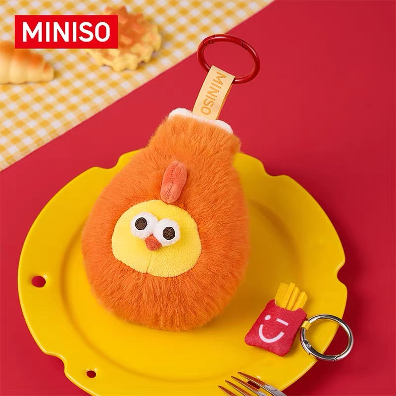 Lovely Chicken Fat Dundun Plush Doll Keychain | Fried Chicken DunDun - Children Gift Animal Mini Plush Doll