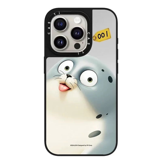 Lovely Seal Sealook Mirror Phone Case | Part1 5 Styles - iPhone Case 12 13 14 15 16 17 18 Pro Promax