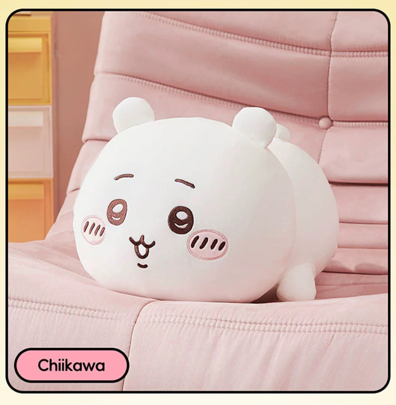 ChiiKawa X Miniso | ChiiKawa Hachiware Usagi Giant Laying Down Doll - Kawaii Doll Plush Cute Doll Decoration  WinnieTheBirds Toy Shop