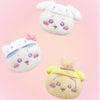 ChiiKawa X Miniso X Sanrio Series | ChiiKawa Hachiware Usagi Cute Fluffy Icon Badges - Kawaii Items Room Decoration