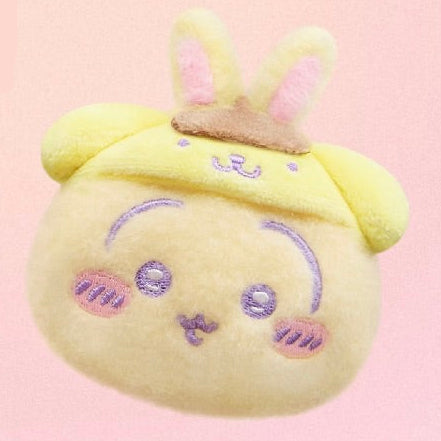 ChiiKawa X Miniso X Sanrio Series | ChiiKawa Hachiware Usagi Cute Fluffy Icon Badges - Kawaii Items Room Decoration