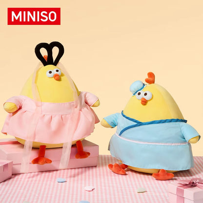 Lovely Chicken Fat Dundun Qixi Festival Plush Doll | Chinese Valentine's Day Series Chick - Children Gift Animal Plush Doll