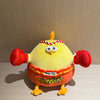 Lovely Chicken Fat Dundun Plush Doll | Muay Thai Orange Red Limited Edition - Children Gift Animal Plush Doll