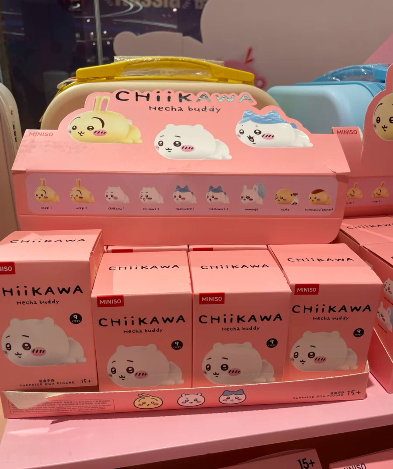 ChiiKawa X Miniso | ChiiKawa Hachiware Usagi Momonga Kurimanju Rakko Hecha Buddy Blind Box Figure - Kawaii Item Cute Room Decoration  WinnieTheBirds Toy Shop