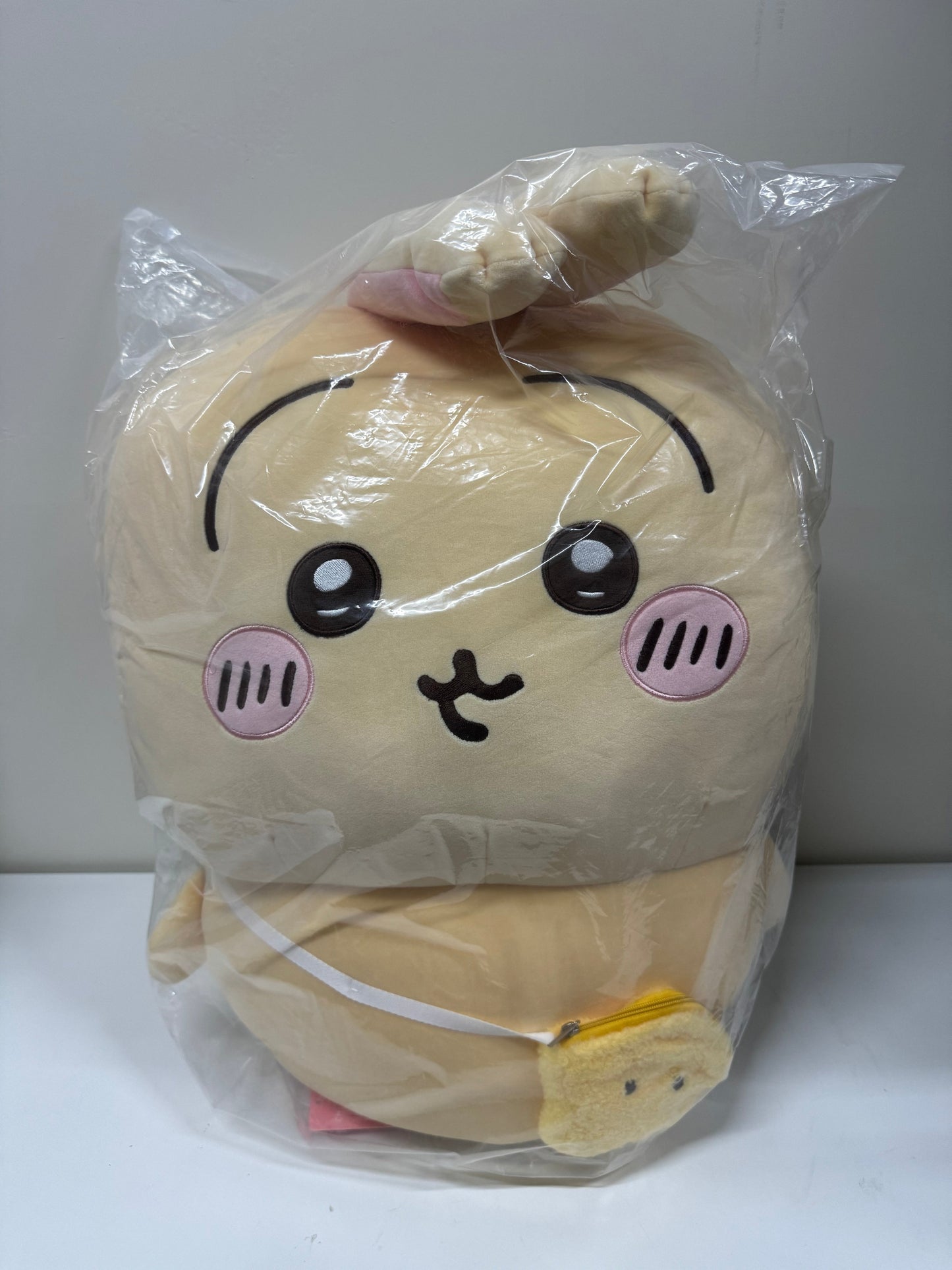 ChiiKawa X Miniso | ChiiKawa Hachiware Usagi -  60cm Giant Outing with Bag Plush Doll Kawaii items Room Decoration doll  WinnieTheBirds Toy Shop
