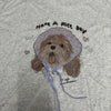 Korean Fashion Cute Animals Style T-Shirt Series | Poodle Have A Nice Day - Kawaii Fashion Items