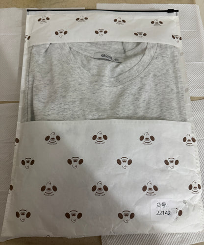 Korean Fashion Cute Animals Style T-Shirt Series | Poodle Have A Nice Day - Kawaii Fashion Items