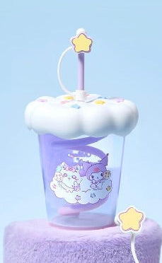 ChiiKawa X Miniso X Sanrio Series | ChiiKawa Hachiware Usagi Momonga Cute Icon Drink Cup With Straw - Kawaii Items Room Decoration