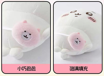 ChiiKawa X Miniso | ChiiKawa Hachiware Usagi Outing with Bag - 20cm Plush Doll Kawaii items Room Decoration doll  WinnieTheBirds Toy Shop