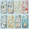 Japanese Cartoon Mofusand | はたらくパン いちご蜂 スポーティドーナツ モフサンド 8スタイル - iPhoneケース PLUS SE2 XS XR X 11 12 13 14 15 16 16e 17 17e Pro Promax 12mini 13mini
